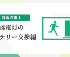 誘電灯のバッテリー交換編