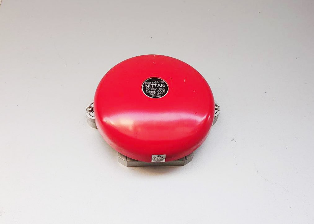 交換前の地区音響ベル