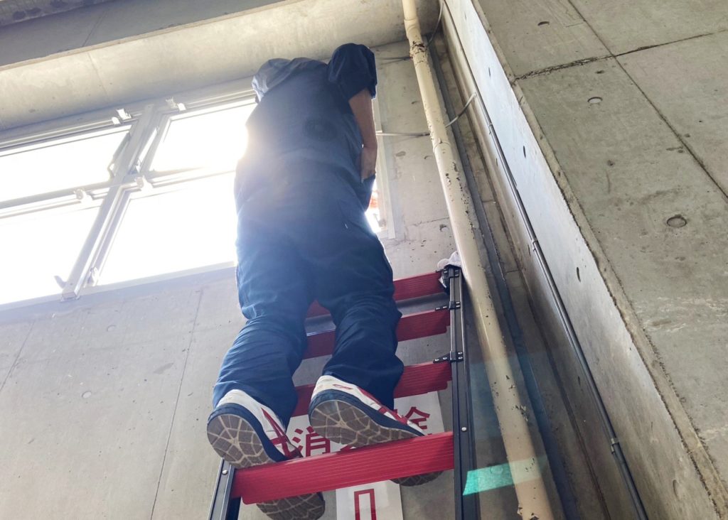 町田市の倉庫で現地調査②