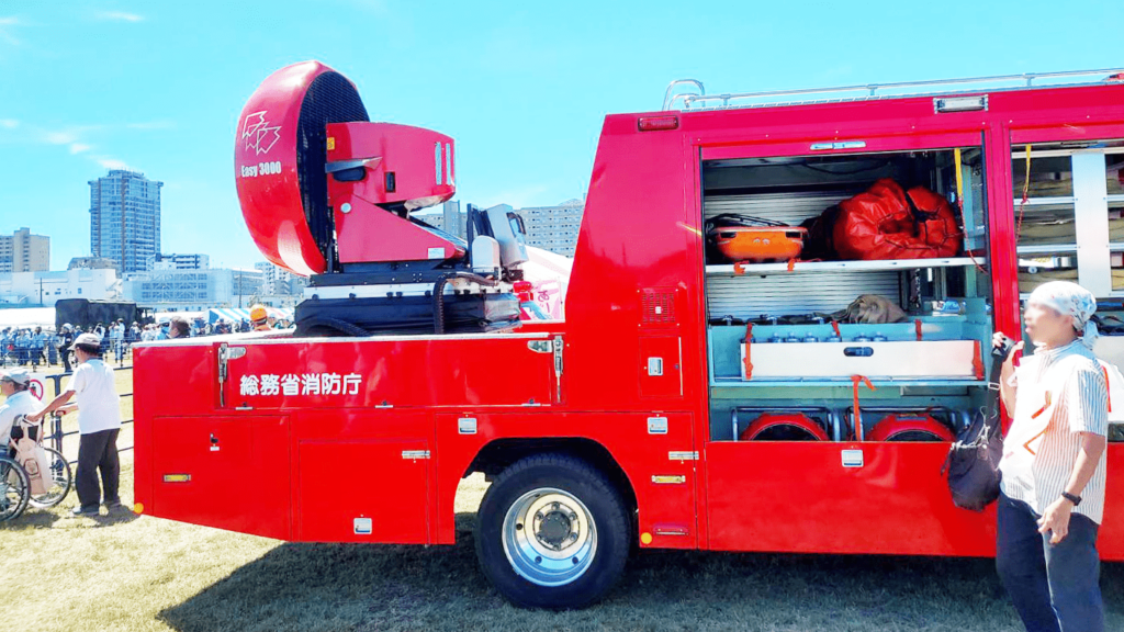 消防車の中身