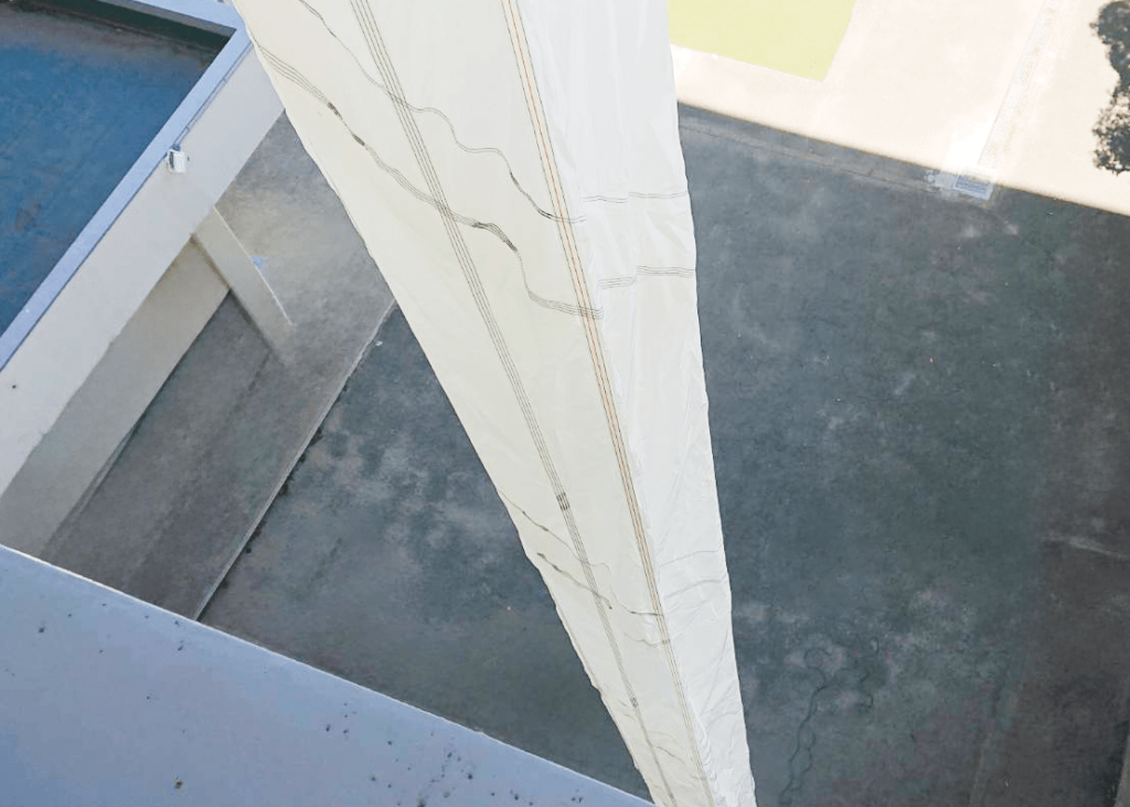 垂直式救助袋のテスト②