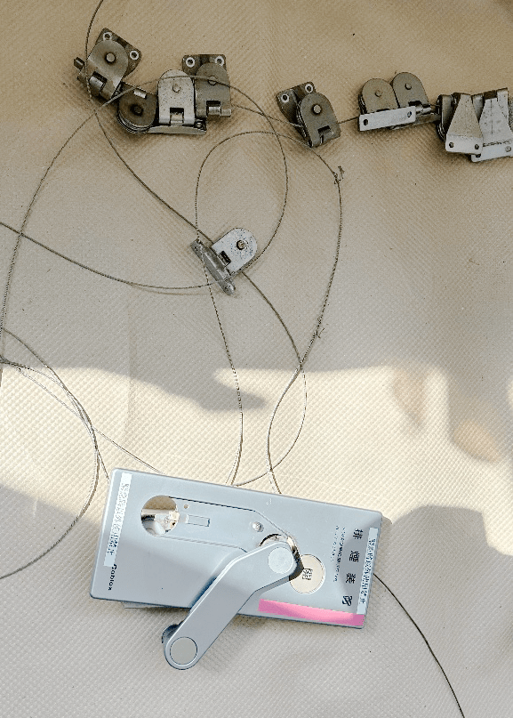 ワイヤー、ハンドルボックス