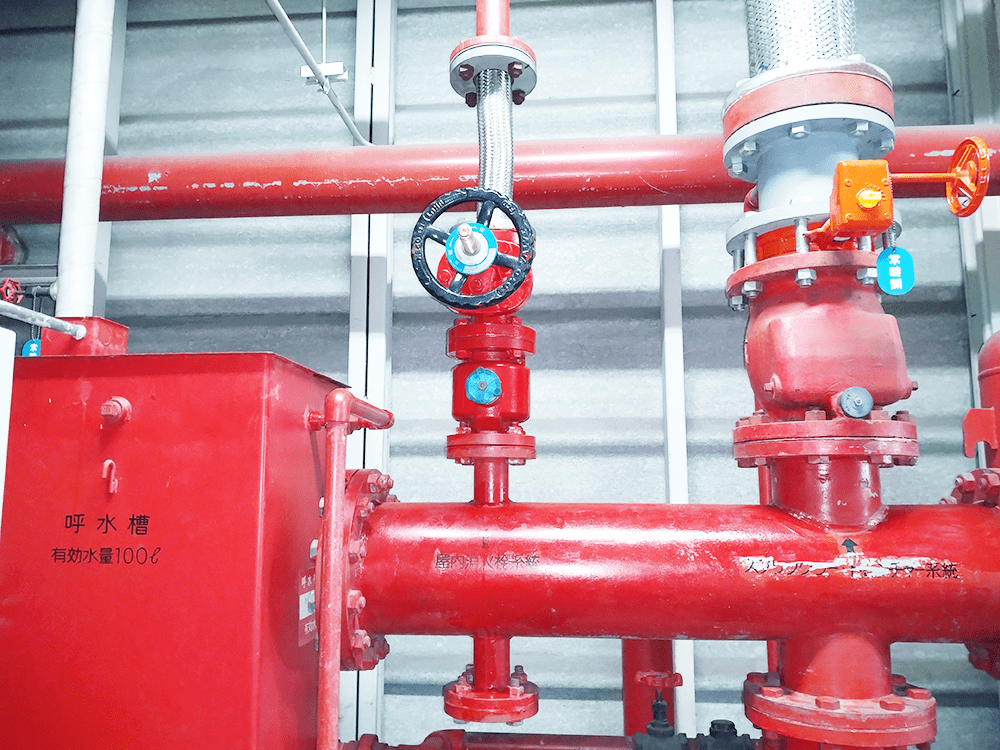 消火栓メインバルブの交換工事完了